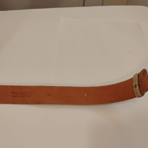 Dos De Oro Crocodile Alligator Men's Western Horneback Cowboy Belt Only Size 32 - Picture 12 of 19