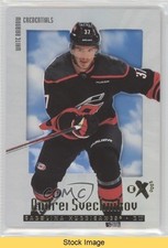 2023-24 Skybox E-X 2000 White Rainbow Credentials Andrei Svechnikov #62 READ 1ic