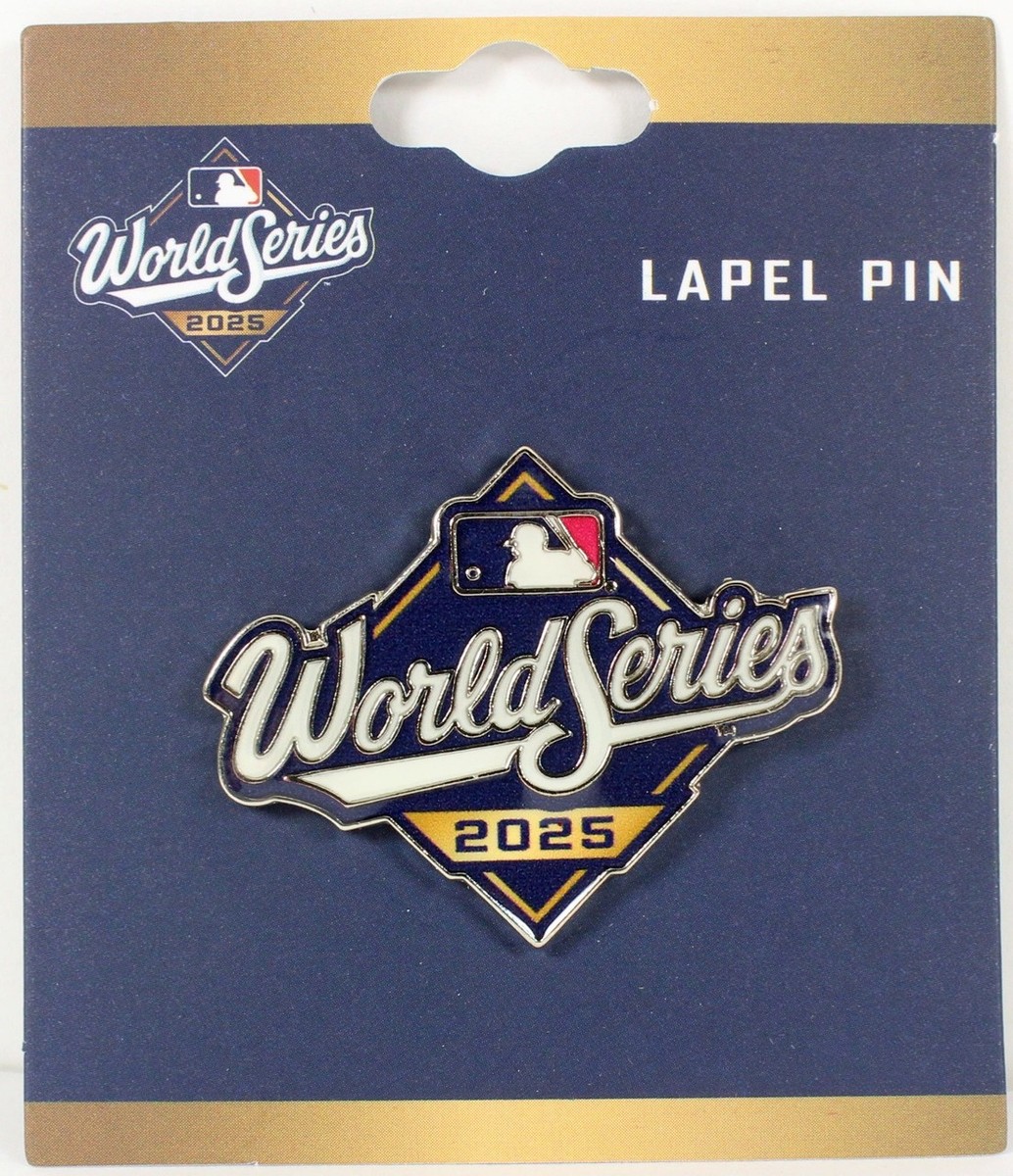 2025 World Series Logo Pin ALCS NLCS Los Angele Dodgers Toronto