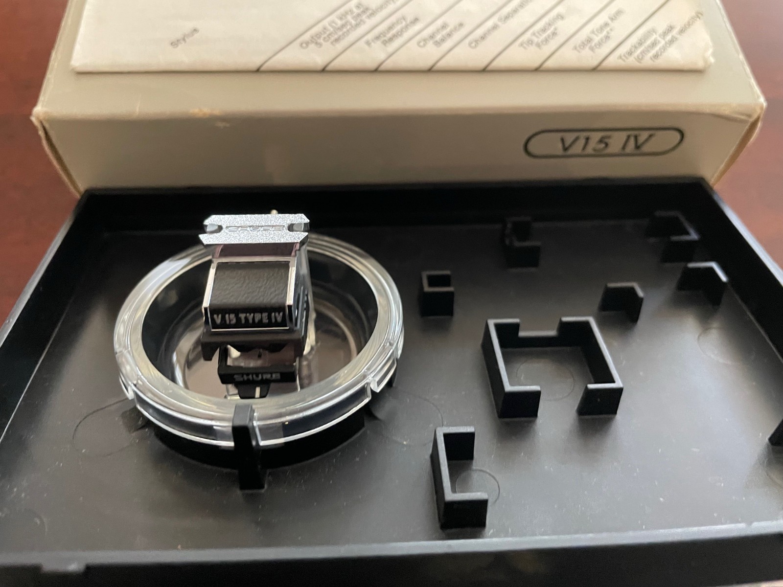 Brand New Shure V15 Type IV moving magnet (MM) phono cartridge, in original box 