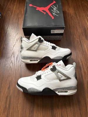 Nike Air Jordan 4 Retro OG 2025 White Cement FV5029-100 Size 9 Men s Brand New