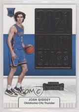 2021-22 Panini Contenders 2021 Draft Class Contenders Josh Giddey #6 0g27