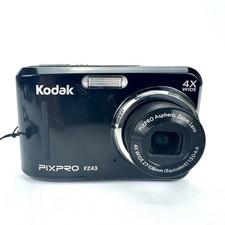 Kodak PIXPRO FZ43 Compact Digital Camera Black FOR PARTS OR REPAIR- Lens Error