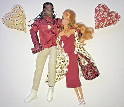 Barbie TOP Model & KEN LOOKS Nolan Miller & Herzkissen im DUO oder SOLO MATTEL