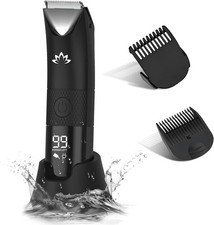 Manscape Groin Hair Trimmer for Men's Electric Ball Trimmer Wet/Dry Body Shaver