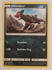 Houndour 58/111 Common Crimson Invasion Pokemon Near Mint