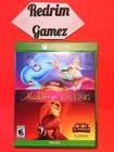 Disney Classic Games Aladdin/Lion King Microsoft XBOX ONE Video Games Platformer