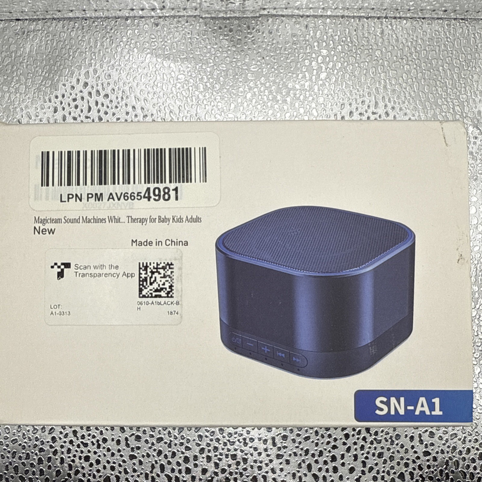 SN-A1 Magicteam Natural Sooth White Noise SN-A1, new open box.