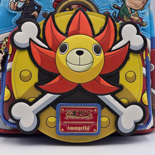 Mini sac à dos Loungefly One Piece Monkey D. Luffy Thousand Sunny Ship neuf - Photo 8 sur 10