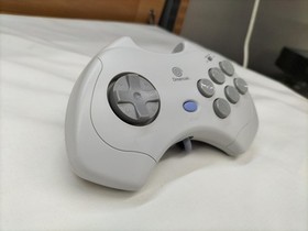 Dreamcast ASCII Pad FT Fighting Type Controller White Genuine Used JAPAN