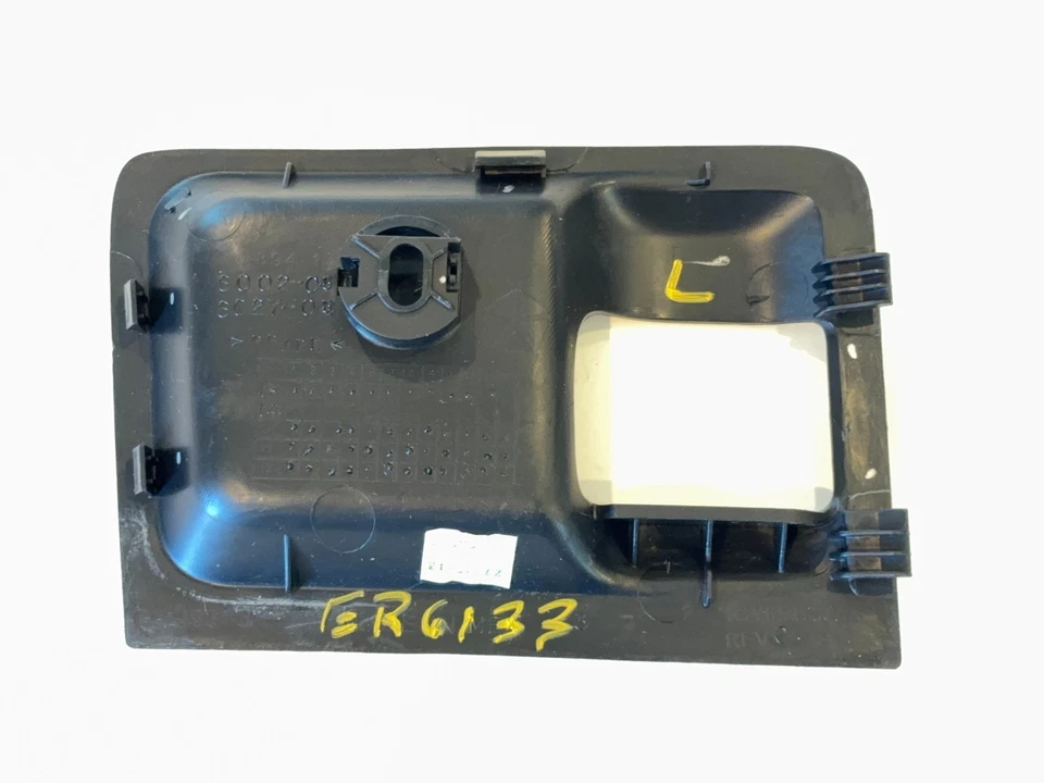 Manija de puerta bisel embellecedor Dodge Ram 1500 2500 3500 2013-2018 lado del conductor LH negro Foto 2 de 4