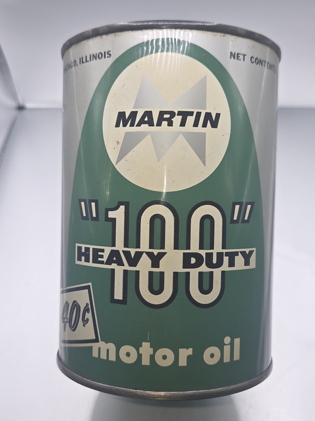 Motor Oil Qt Can Martin 100 Heavy Duty