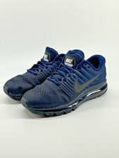 Nike Air Max 2017 Blue / Dark Navy Running Shoes Men s Size 8 849559-405 EUC