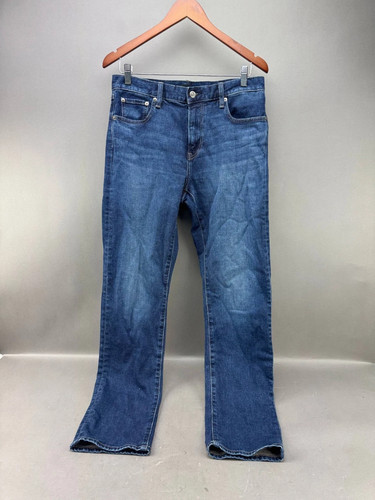 Uniqlo Jeans Mens Denim Blue Slim Straight Jeans Pants Size 30x32