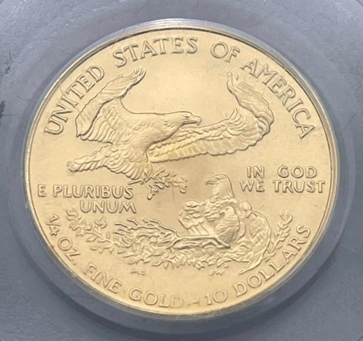 Moneda De Oro 1/4 Oz American Eagle 2005 PCGS MS69 First Strike