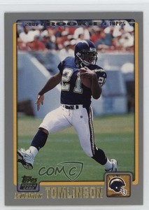 2001 Topps LaDainian Tomlinson #350 Rookie RC HOF
