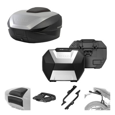 Komplett-Kit SHAD SH59X & SH38X Alu Für Yamaha TRACER 9 900 2025-2026