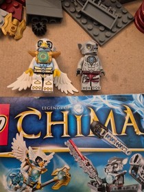 LEGO Legends of CHIMA: Wakz' Pack Tracker (70004) Complete Build + 2 Minifigs