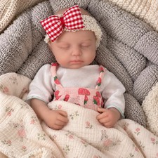 20 Inch Reborn Baby Doll Full Silicone Realistic Newborn Adult Collectors
