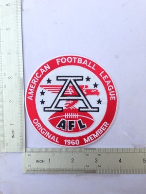 AMERICAN FOOTBALL LEAGUE ORIGINAL 1960 MEMBER JERSEY PATCH 4X4 NEW 