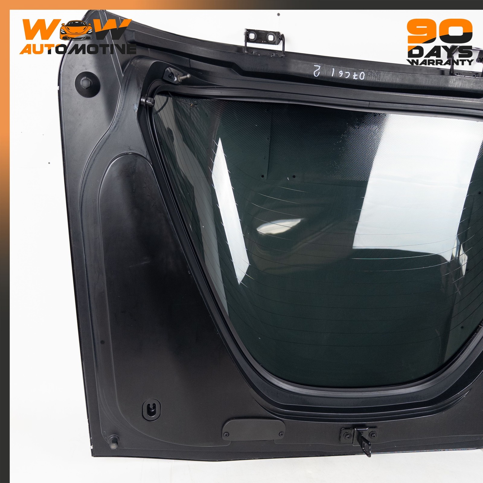 08-13 CHEVROLET CORVETTE C6 REAR COMPARTMENT LIFT WINDOW PANEL GLASS ASSEMBLY OE
