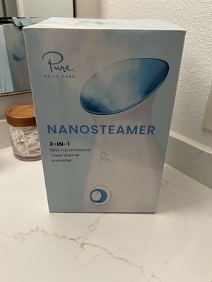 NanoSteamer 3-in-1  Facial Steamer with 5 Piece Stainless Steel Skin Kit