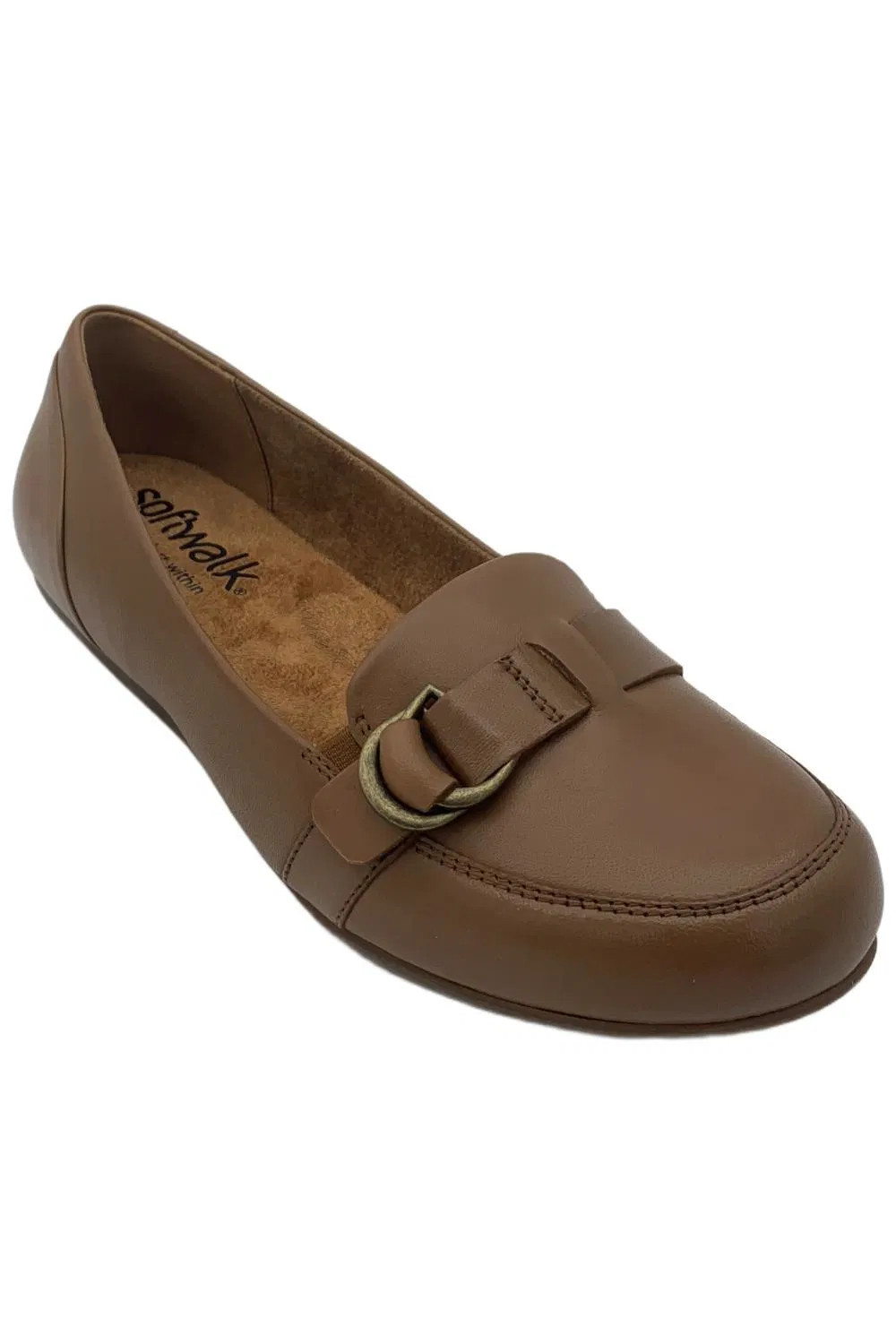 SoftWalk Womens Serra Loafer Flat Luggage 9790₽