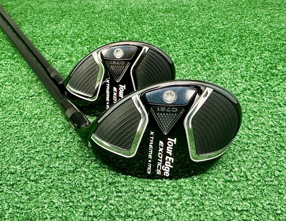 Tour Edge EXOTICS C721 4/22° & 5/25° Hybrid Set, Regular-Flex KBS 70, MRH  NICE! - Image 2 of 4