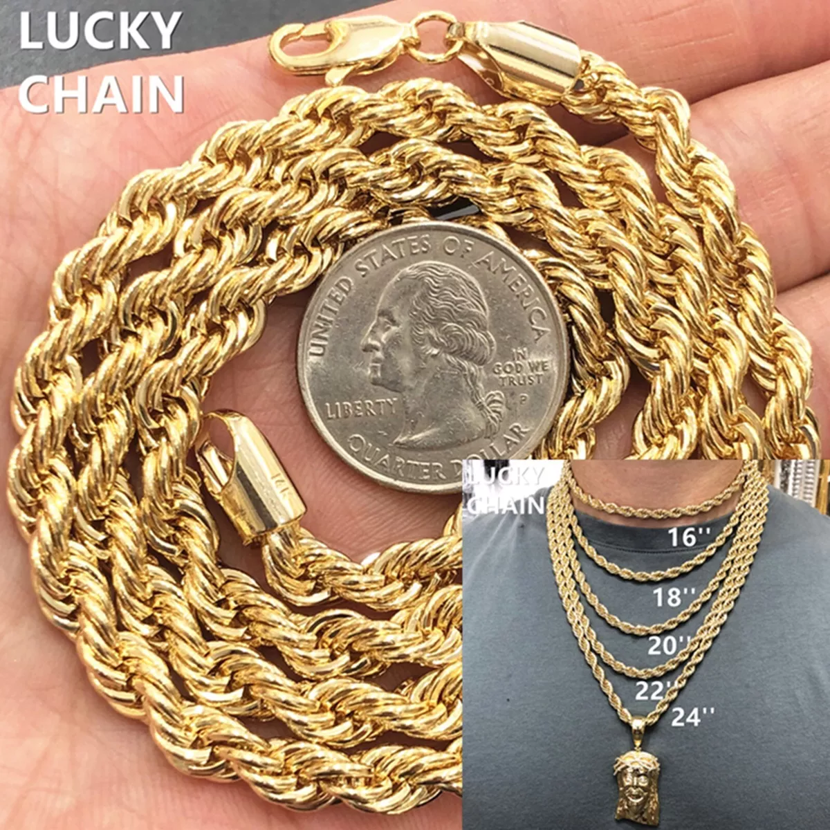 14k filled gold online chain