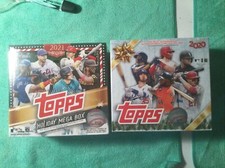 2020 Topps Holiday Mega & 2021 Holiday Mega Box LOT Sealed - BRAND NEW
