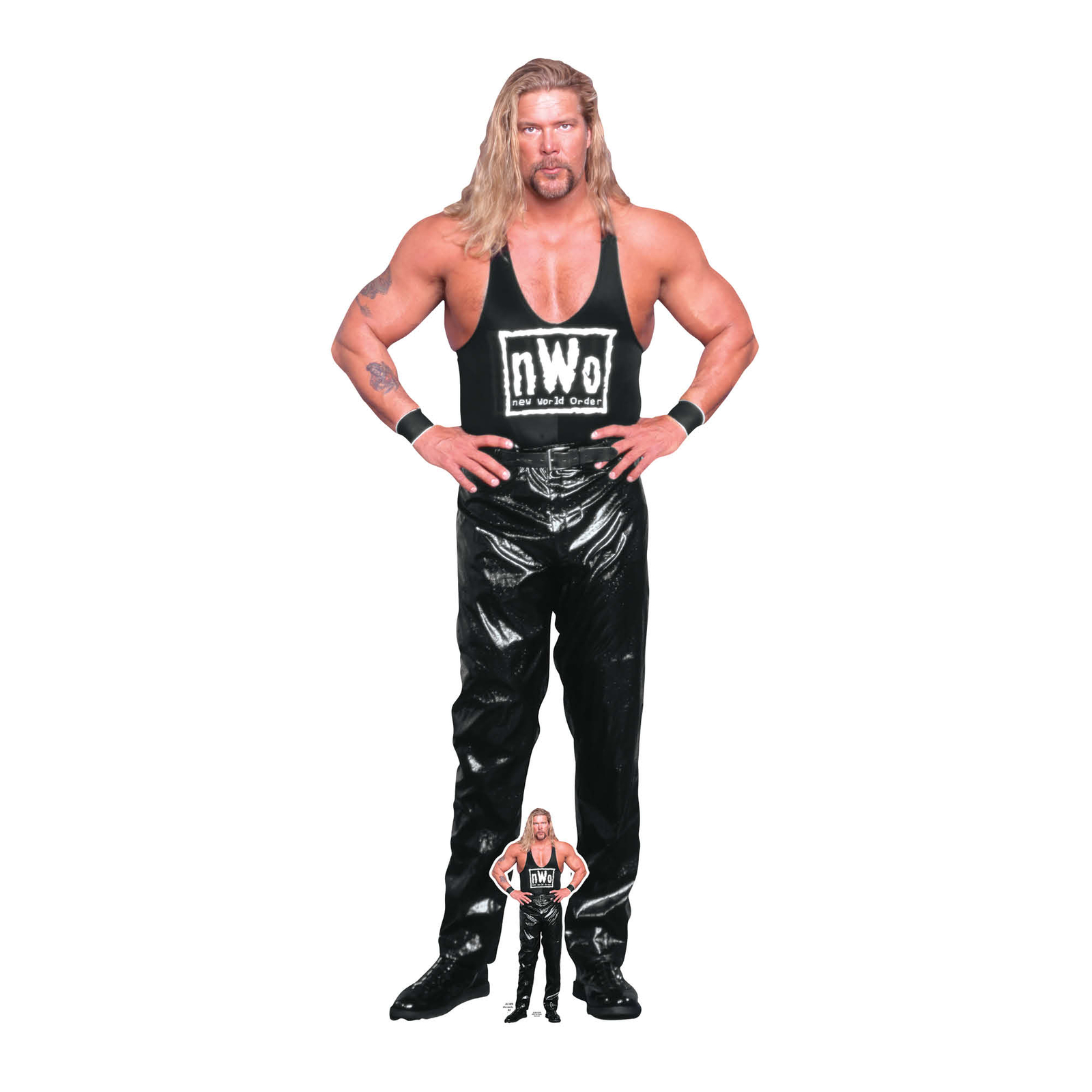 Kevin Nash WWE Lifesize Cardboard Cutout with Free Official Mini Standee