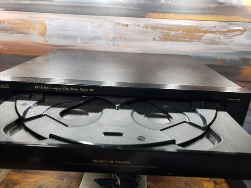 Teac PD-D860 5-Disc Compact Disc Multiplayer CD *FULLY SERVICED* *Audiophile* - Picture 4 of 8