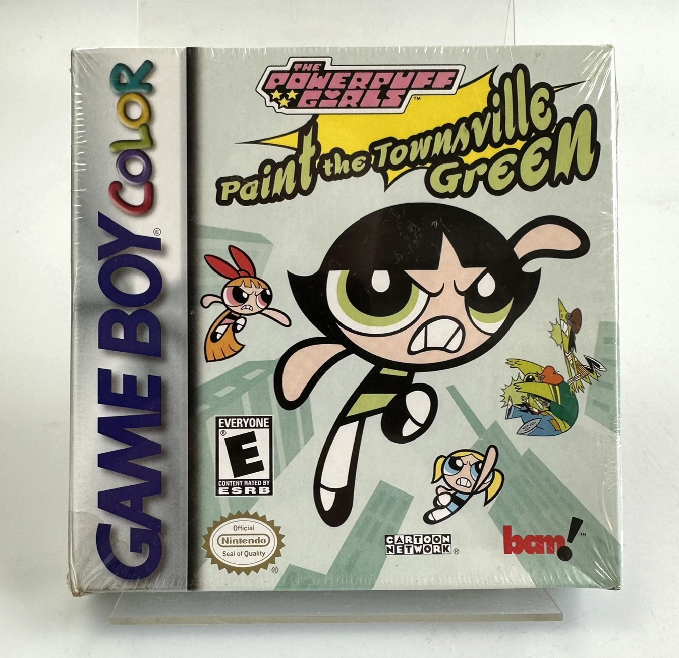 GBC The Powerpuff Girls: Paint The Townsville Green, New And Sealed