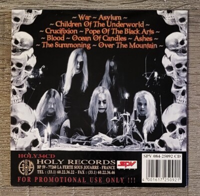 GLOOMY GRIM 'Blood, Monsters, Darkness' CD Promo RARE Black Metal