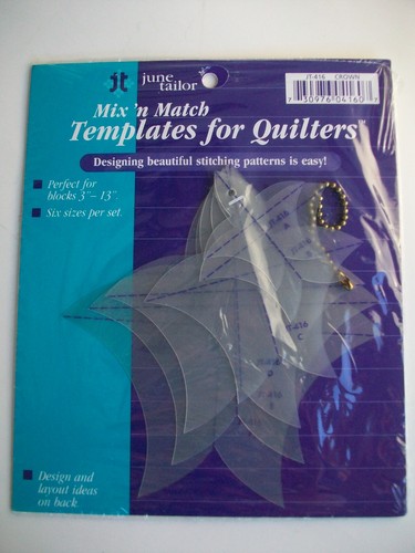 June Tailor Mix 'n Match Templates for Quilters - 第 1/1 張圖片