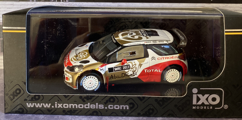 CITROEN DS3 WRC ABU DHABI PRESENTATION DIECAST RALLY CAR 1 CITROEN DS3 WRC ABU DHABI PRESENTATION DIECAST RALLY CAR 1