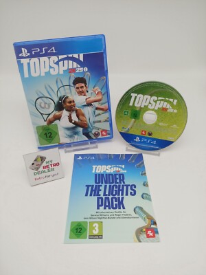 Top Spin 2K25 - sehr guter Zustand - vollständig - PS4 - Sony Playstation 4