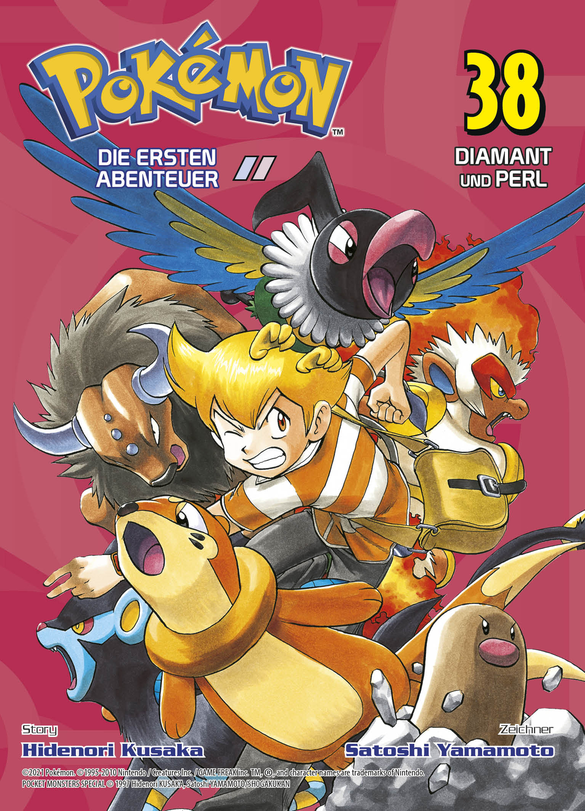 Thumbnail - Hidenori Kusaka; Satoshi Yamamoto; Gyo Araiwa / Pokémon - Die Ersten