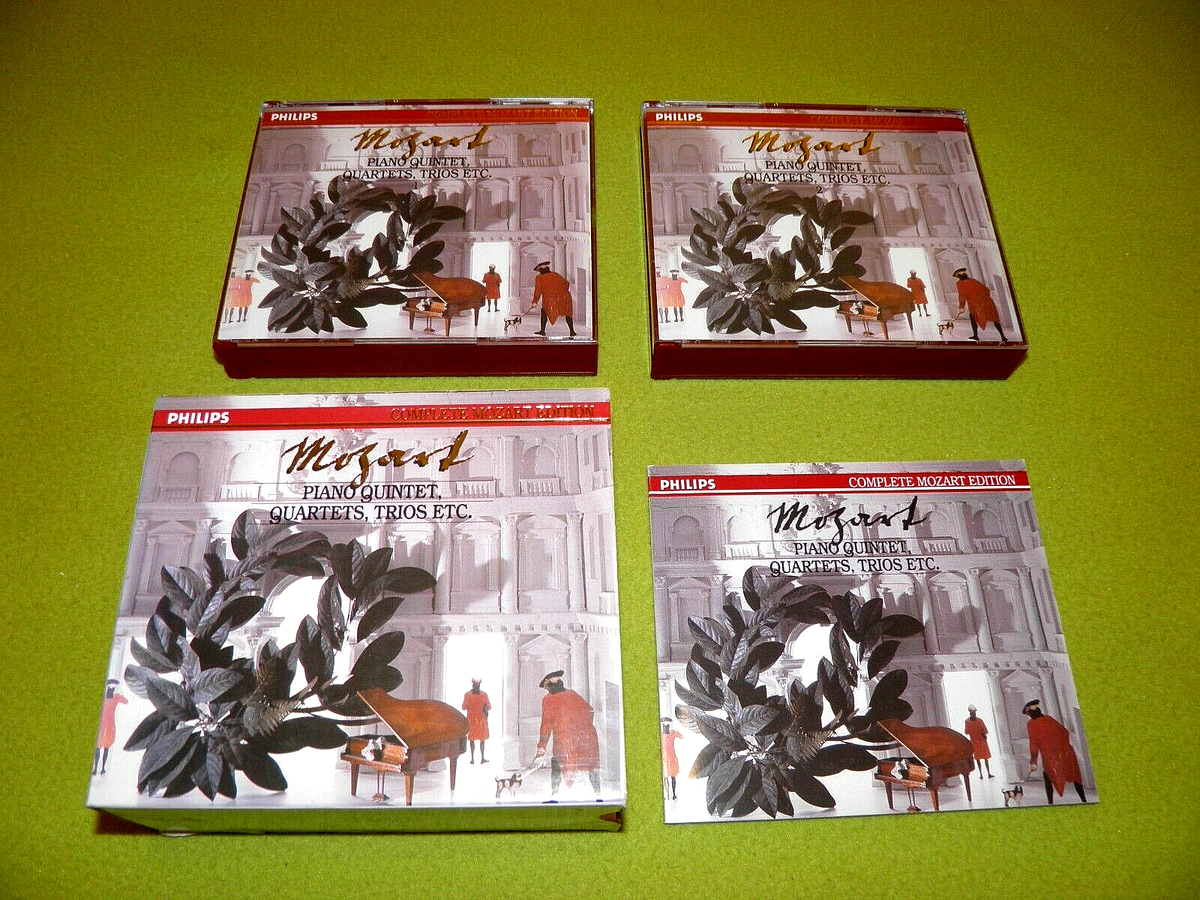Mozart Piano Quintet Quartets Trios Complete Beaux Arts Philips