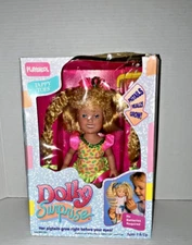 Vintage PLAYSKOOL Tappy Toes 1989 GROW HAIR DOLL Blonde New in Box