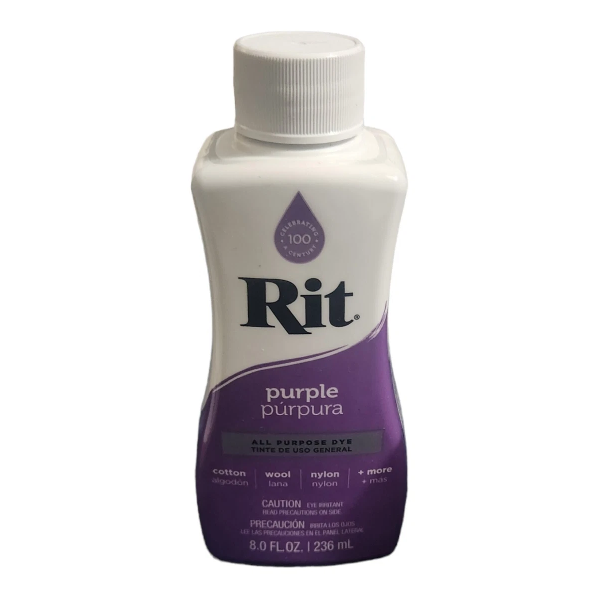 All Purpose Rit Dye Fixative Liquid Dye Tie-Dye | Purple 8oz