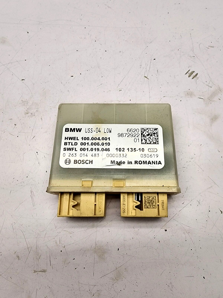 2019 BMW 330I Neutral Control Module Bosch OEM 66209872922 BC0053  