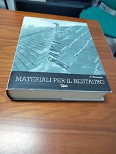 MANUALE: MATERIALI PER IL RESTAURO DI CLAUDIO MONTAGNI - EDIZIONI UTET