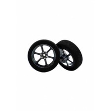 Pro Track Roadster in Gray 3/4" Foam Drag Front Wheels for 1/16" axle