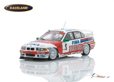 BMW 318 is BMW Fina Bastos 24H Spa 1994 Martin/Slaus/Heger, Spark 1:43, SB677 - Bild 1 von 4