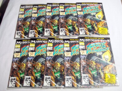10 Ghost Rider & Blaze #1 Spirits of Vengeance Polybagged Fine 1992