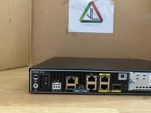 Cisco ISR4321/K9 sans panneau facial et sans bloc d'alimentation routeur Cisco ISR4321 (TVA incluse) - Photo 4/8