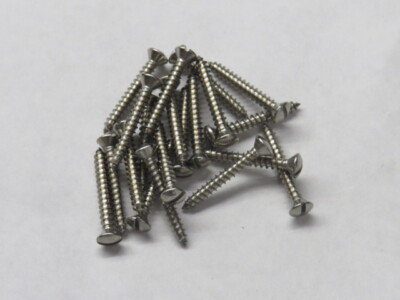 1932-42 Ford interior  garnish moulding screws #8 x 1-1/4''  set of 20  R-86-21