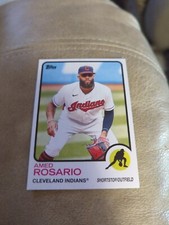 2021 Topps Archives # 138 Amed Rosario Cleveland Indians Retro