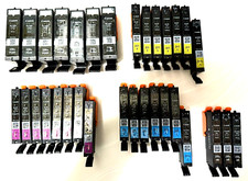 Lot of 32 original OEM Canon EMPTY Ink Cartridges 250  251 - 13 are XL